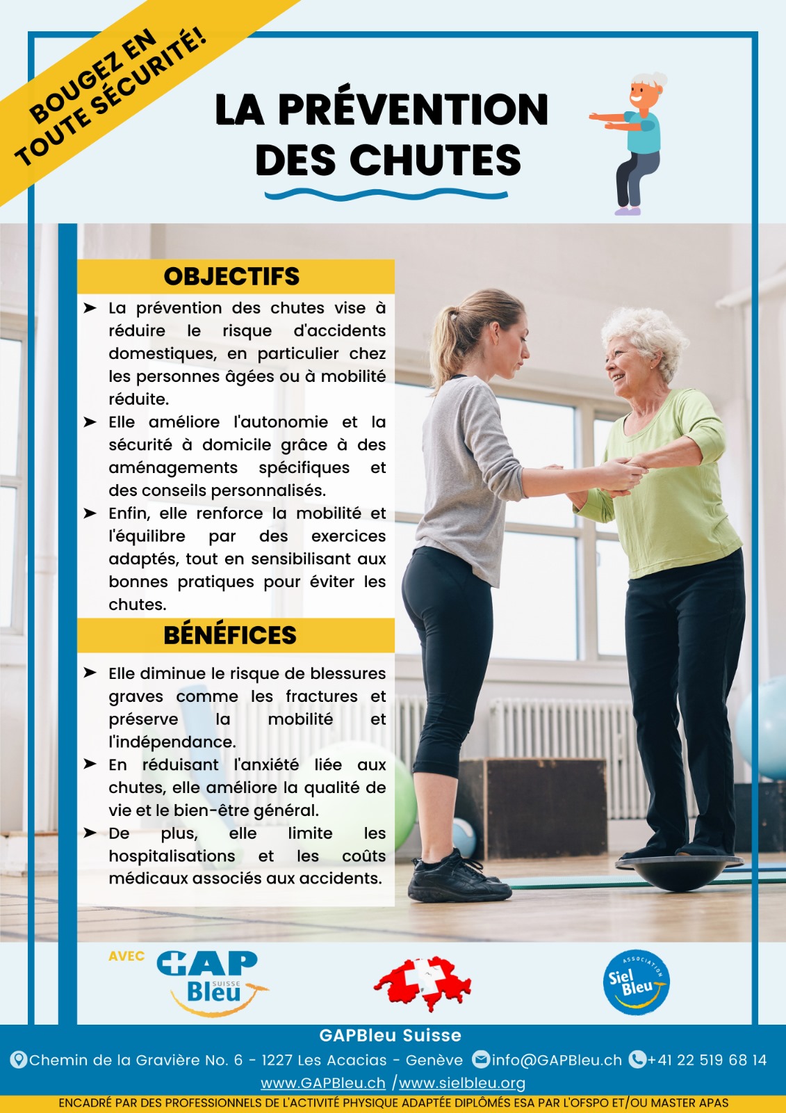 BOUGER À DOMICILE